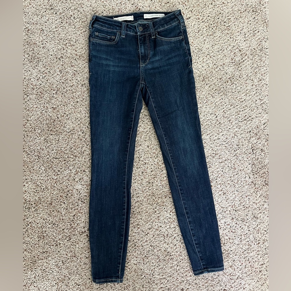 Pilcro and the Letterpress by Anthropologie High/Rise Denim Legging Size 26